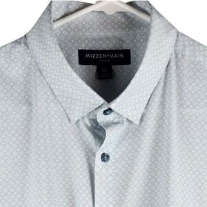 Mizzen+Main Leeward Mens Performance XXL Shirt Short Sleeve Button Down